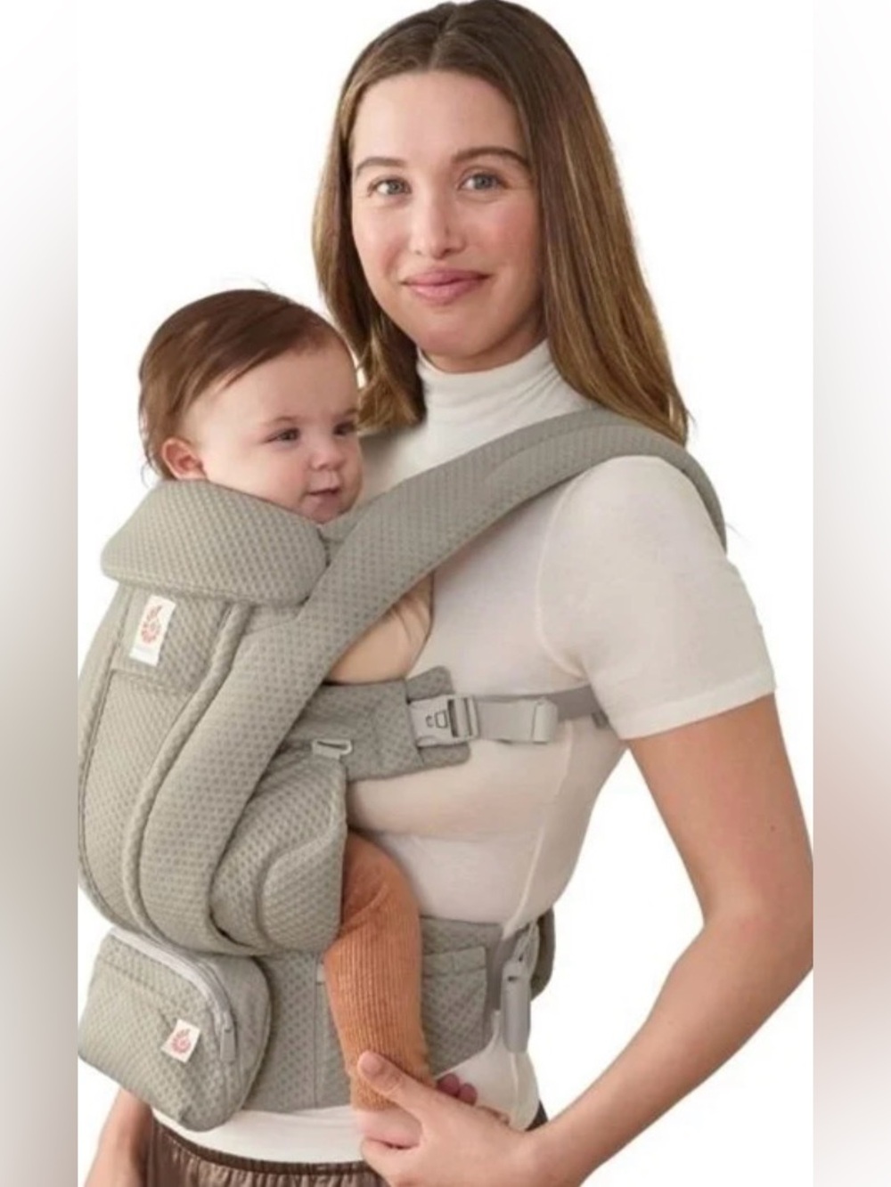 Ergobaby Omni Deluxe Mesh in Soft Olive